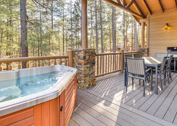 Hot Tub, Deck & Grill! Mtn Retreat In Show * Show Low